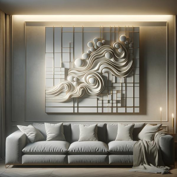 "Harmonic Grid" Wall Art